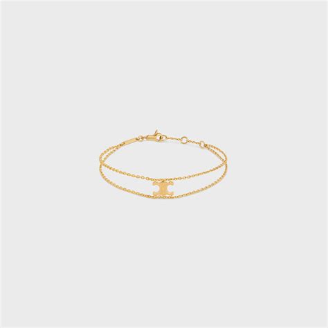 celine bracelet triomphe|celine triomphe dresses.